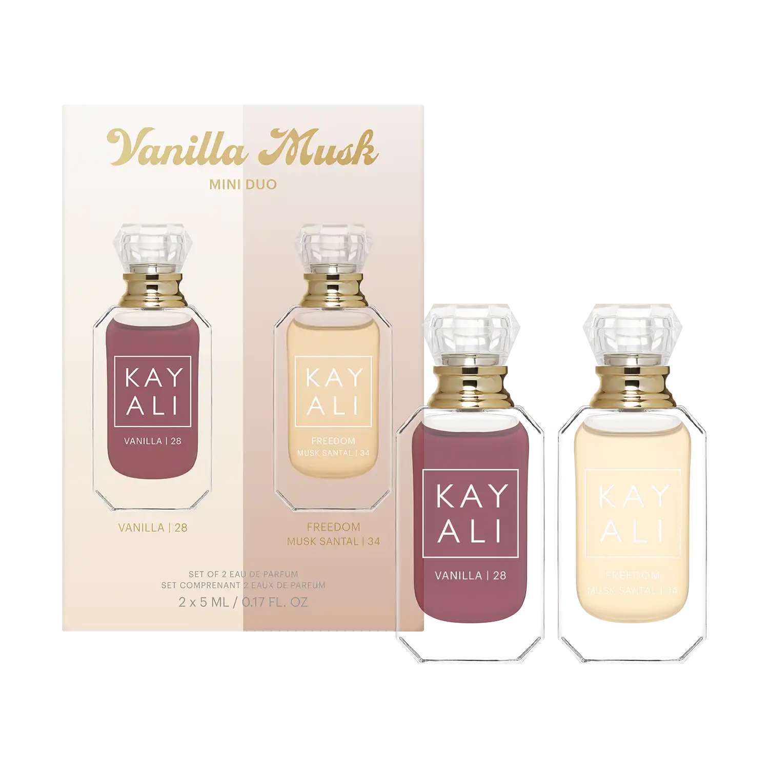 Vanilla musk Mini Duo Set