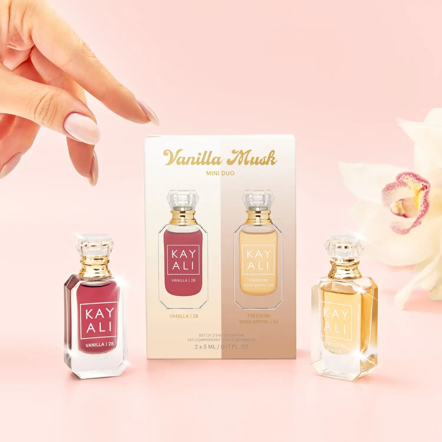 Vanilla musk Mini Duo Set