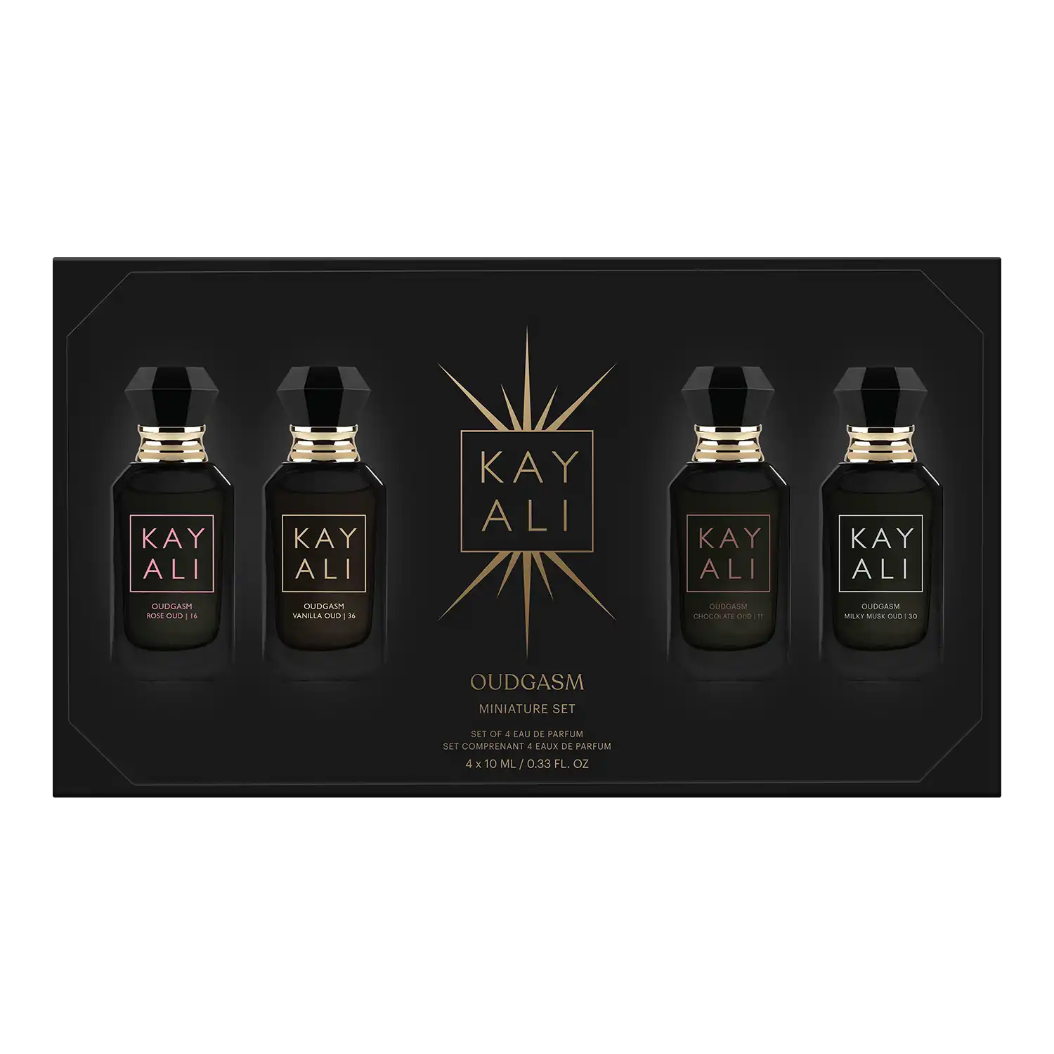 Oudgasm Miniature Set (Vanilla, Rose, Milky Musk, Chocolate)