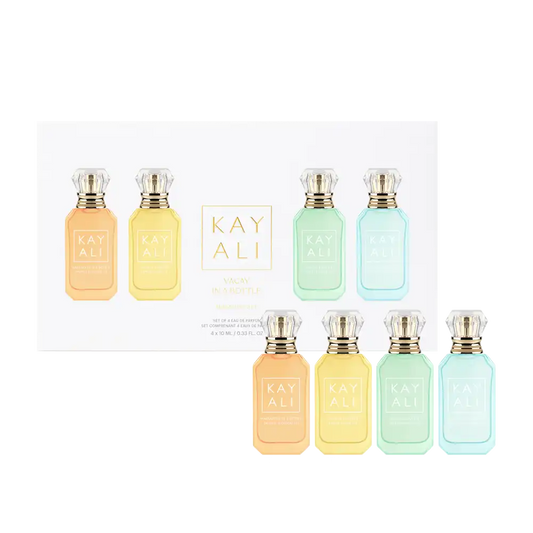 Vacay in a Bottle Miniature Set (Capri, Maui, Maldives, Marrakesh)