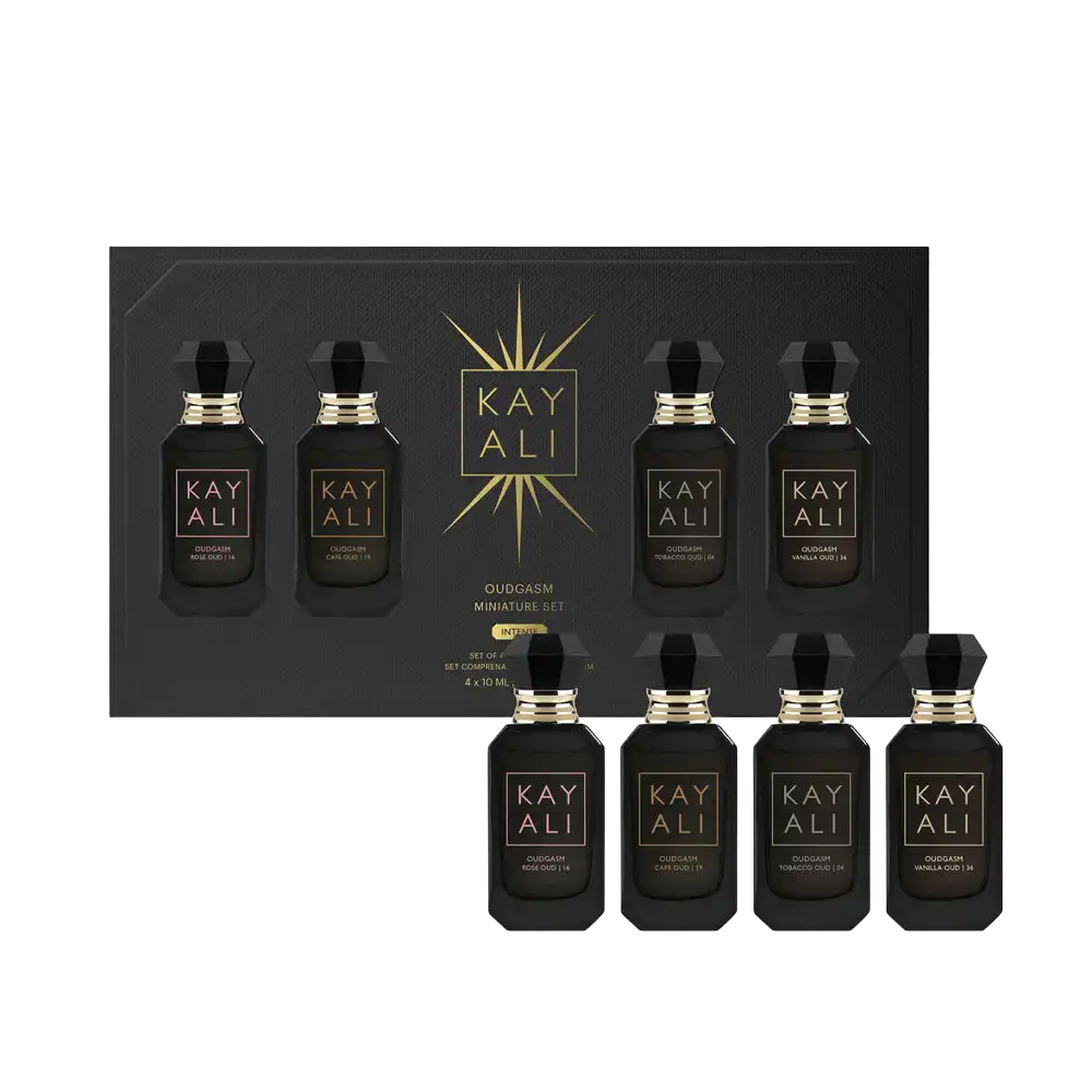 Oudgasm Miniature Set (Cafe, Rose, Tobacco, Vanilla)